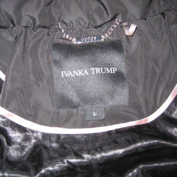 Ivanka Trump Coat - Black, Large - Picture 6 of 8